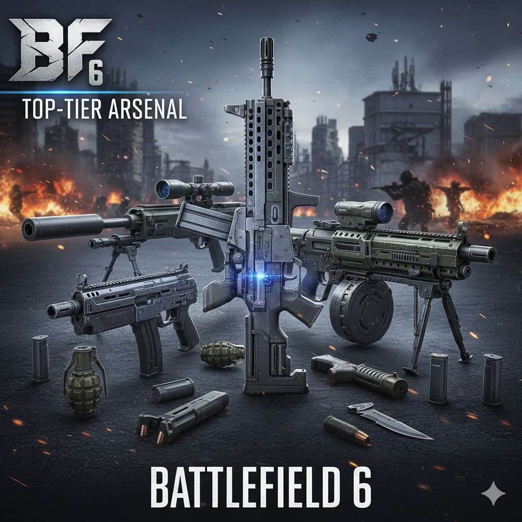 Battlefield 6 : Tier List des Armes (Post-Patch 1.1.2.0