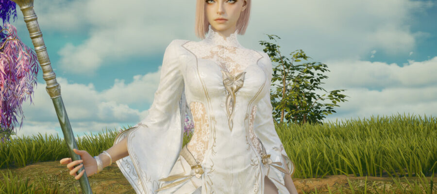 Aion 2 : personnage dans les plaines d'Atreia
