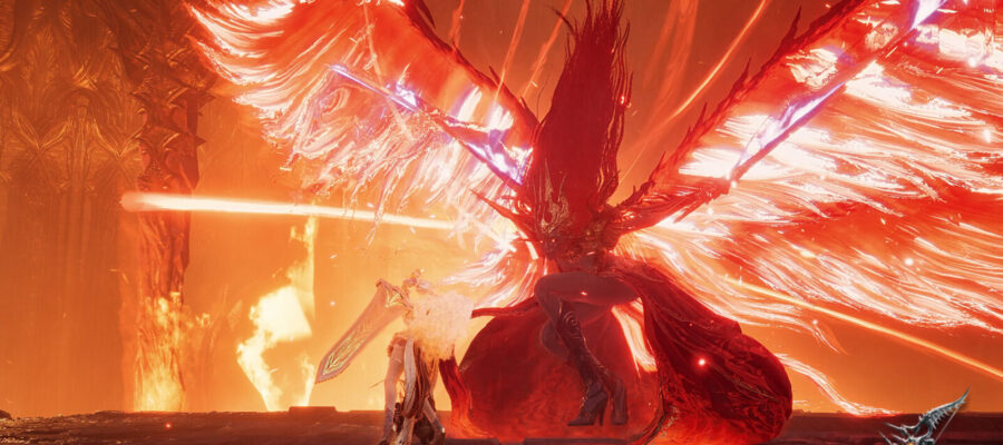 Aion 2 : combat contre un boss, avec l'icône de la classe Rôdeur
