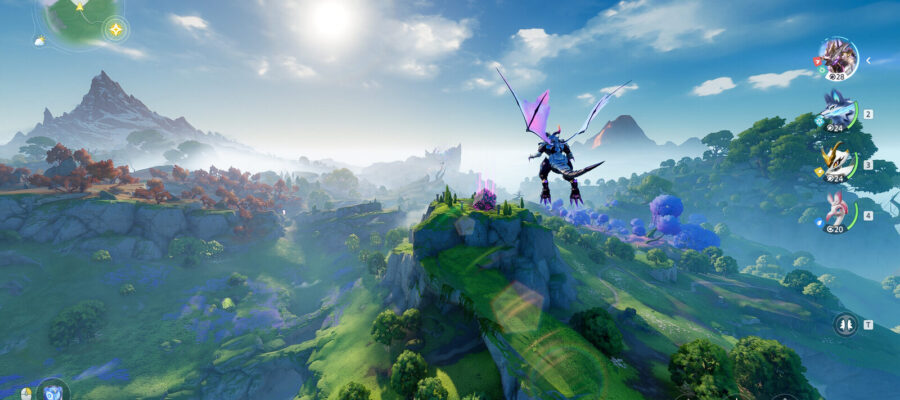 Un compagnon Aniimo en combat pendant le Twining, illustrant le build starter F2P