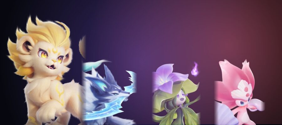 Aniimo : Hélion, Molosabre, Sorcelonde et Astrophel, représentants des éléments du classement