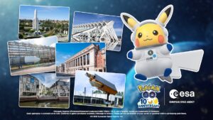 Pokémon GO s’associe à l’Agence spatiale européenne : Pikachu Astronaute débarque à la Cité de l’espace de Toulouse
