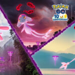 Visuel officiel de la Journée Combat Dynamax avec Créhelf, Créfollet et Créfadet Dynamax