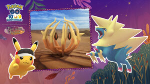 Pokémon GO : Marathon automnal du 13 au 19 octobre, débuts de Virovent et Méga-Élecsprint au Super Niveau Max